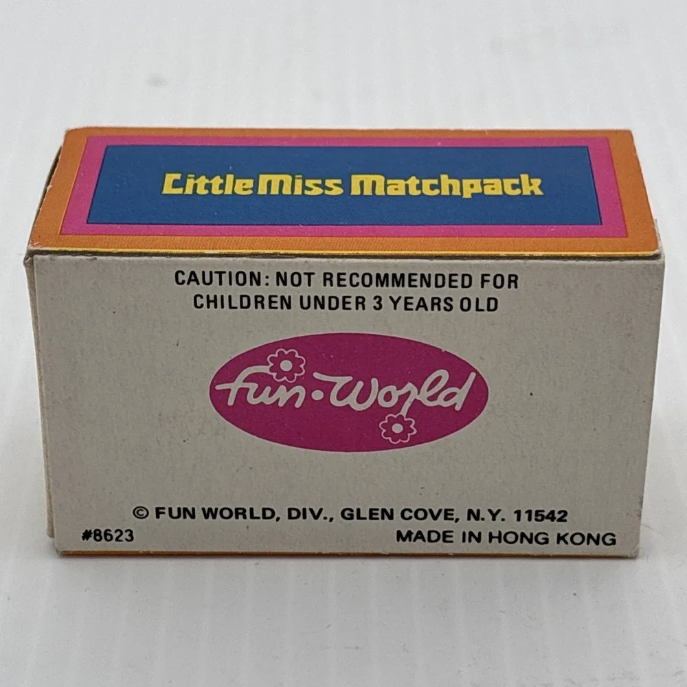 Little Miss Matchpack Doll Pink 1970s Vintage